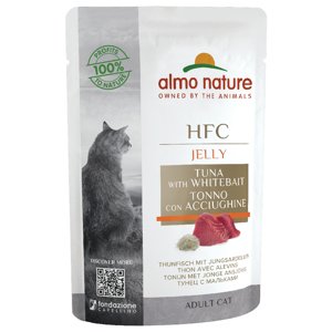 Almo Nature HFC Jelly Pouch 12 x 55 g - tuňák a mladé ančovičky