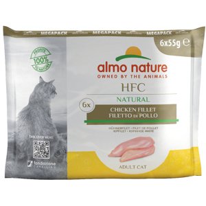 Almo Nature HFC Pouch 24 x 55 g - Kuřecí plátky