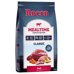 Rocco Mealtime, 12 kg  - 10 + 2 kg zdarma!  - hovězí