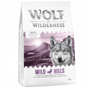 1 kg Wolf of Wilderness za skvělou cenu! "Wild Hills" - kachna (1 kg)