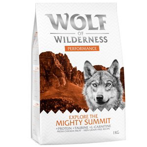 1 kg Wolf of Wilderness za skvělou cenu! - "Explore The Mighty Summit" - Performance (1 kg)