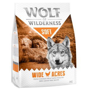 1 kg Wolf of Wilderness za skvělou cenu! "Soft - Wide Acres" - kuřecí (1 kg)