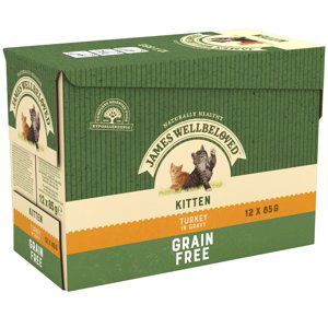 James Wellbeloved Kitten Grain Free Turkey - 48 x 85 g