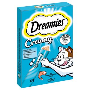 Dreamies Creamy Snacks - losos (44 x 10 g)