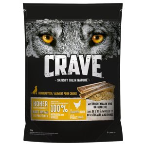 Crave s kuřecím, kostní dření a původními obilovinami - 1 kg