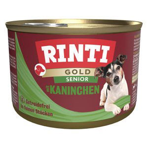 RINTI Gold Senior 12 x 185 g - králičí