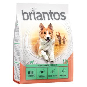 Briantos granule, 1 kg - 10 % sleva - Adult Sensitive jehněčí s rýží (Single Protein)