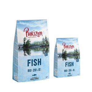 Purizon NOVÁ RECEPTURA/Single Meat - bez obilovin - 12 + 2 kg zdarma - 80:20:0 s rybami - bez obilovin