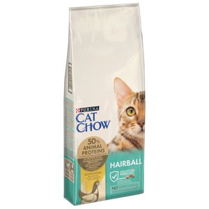 Purina Cat Chow Adult, 13 + 2 kg zdarma - Adult Special Care Hairball Control  15kg - 13+2kg zdarma!