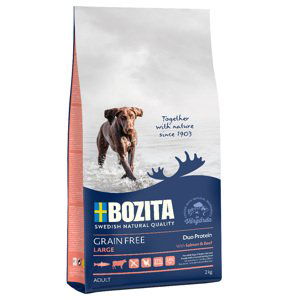 Bozita Grain Free Salmon & Beef Large - 2 kg