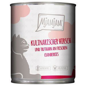 MjAMjAM 6 x 800 g - jelení a krůtí s brusinkami