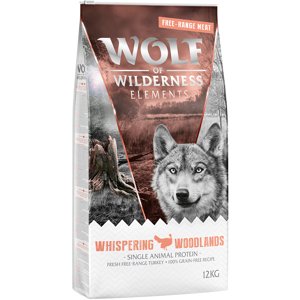 Wolf of Wilderness "Whispering Woodlands" krůtí z volného chovu - bez obilovin - 12 kg