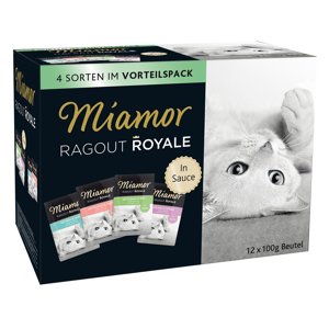 Miamor Ragout Royale - míchané balení - 12 x 100 g omáčka (4 druhy)