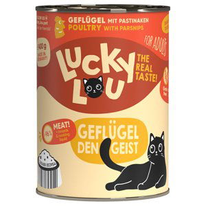 Lucky Lou Adult 6 x 400 g - drůbeží