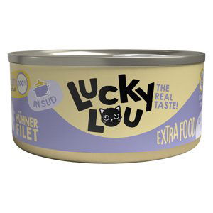 Lucky Lou Extrafood Filet ve vývaru 18 x 70 g - kuřecí filet