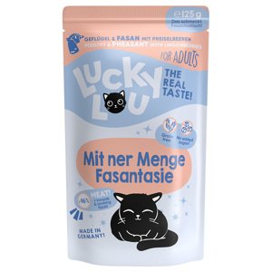 Lucky Lou Adult 16 x 125 g - drůbeží a bažantí