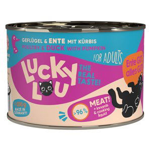 Lucky Lou Adult 6 x 200 g - drůbeží a kachní