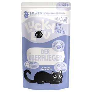 Lucky Lou Sterilized 16 x 125 g - drůbeží