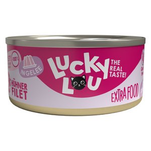 Lucky Lou Extrafood Filet v želé 18 x 70 g - kuřecí filet