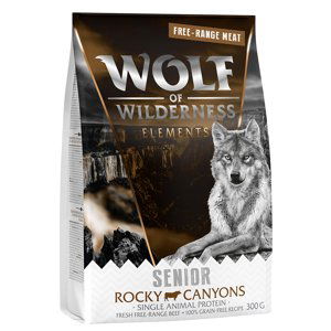 Wolf of Wilderness SENIOR "Rocky Canyons" Beef - 300 g