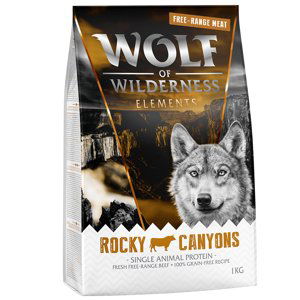 Wolf of Wilderness "Rocky Canyons" Beef - 5 x 1 kg