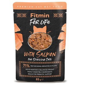 Fitmin Cat For Life Sterilized 28 x 85 g - losos