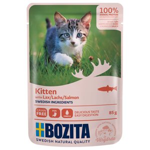 Bozita kousky v omáčce Kitten 12 x 85 g - losos