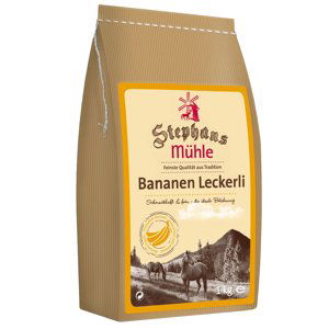 Stephans Mühle pamlsky pro koně s banánem - 1 kg