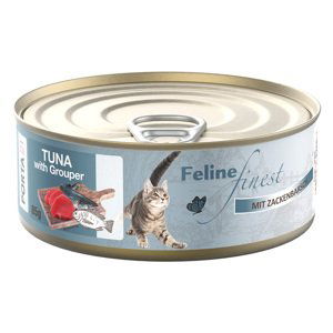 Feline Finest 6 x 85 g - tuňák s kanicem