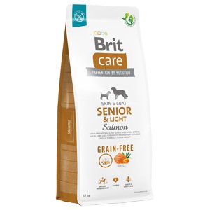 Brit Care Grain Free Senior & Light Salmon & Potato - 12 kg