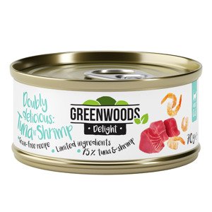 Greenwoods Delight Tuna Fillet and Shrimps 48 x 70 g