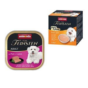 Animonda vom Feinsten 6 x 150g + Animonda vom Feinsten pudink 3x zdarma! - krůtí a jehněčí + 3 x 85 g krůtí