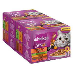 WHISKAS TASTY MIX kapsičky 96 x 85 g - Country Collection v omáčce