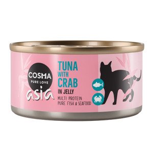 Cosma Thai/Asia v želé 6 x 170 g - Tuňák s krabím masem v želé