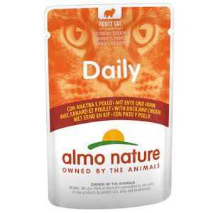 Almo Nature Cat Daily Menu kapsička 6 x 70 g - kachna & kuře