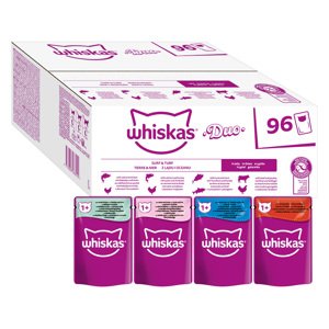 Whiskas Duo Jumbopack kapsičky 96 x 85 g - Surf & Turf v želé