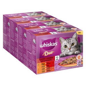 Whiskas Duo Jumbopack kapsičky 96 x 85 g - Classic Combos v želé