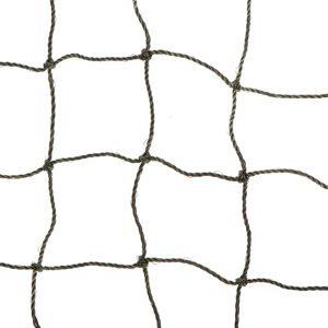 Ochranná síť na roli - olivová s drátovou výztuhou (75 m x 2 m)