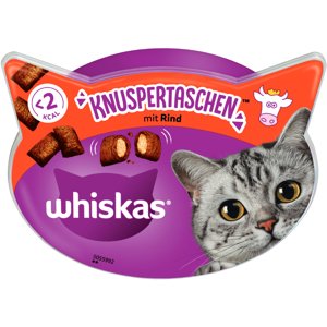 Whiskas Křupavé taštičky  - Hovězí (6 x 60 g)