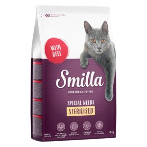 Smilla Adult Sterilised hovězí -  2 x 10 kg