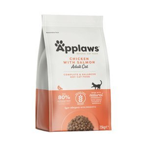 Applaws Adult Cat Chicken & Salmon - Výhodné balení 2 x 7,5 kg