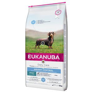 Eukanuba granule pro psy - 10 % sleva - Daily Care Weight Control Small/Medium Adult Dog - (15 kg)