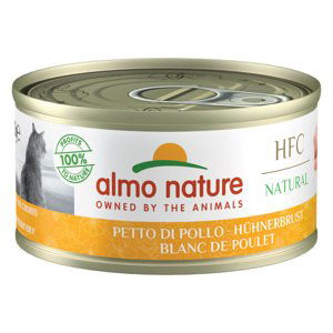 Almo Nature HFC Natural 6 x 70 g - kuřecí prsa