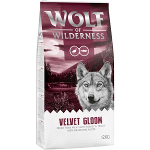 Wolf of Wilderness "Velvet Gloom" krocan & pstruh - bez obilovin - 2 x 12 kg