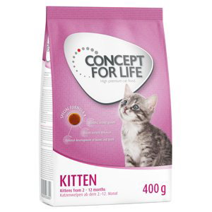 Concept for Life granule, 400 g - 35 % sleva!  - Kitten - Vylepšená receptura!
