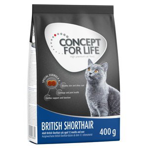 Concept for Life granule, 400 g - 35 % sleva!  - British Shorthair Adult - Vylepšená receptura!