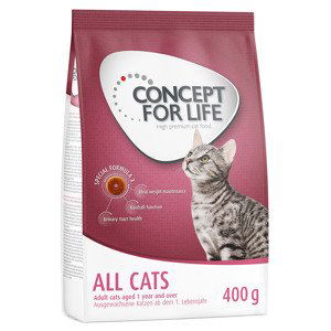 Concept for Life granule, 400 g - 35 % sleva!  - Life All Cats - Vylepšená receptura!