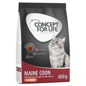 Concept for Life granule, 400 g - 35 % sleva!  - Maine Coon Adult Salmon – receptura bez obilovin!