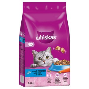 Whiskas 1+ s tuňákem - 3.8 kg