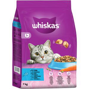 Whiskas 1+ s tuňákem - 7 kg